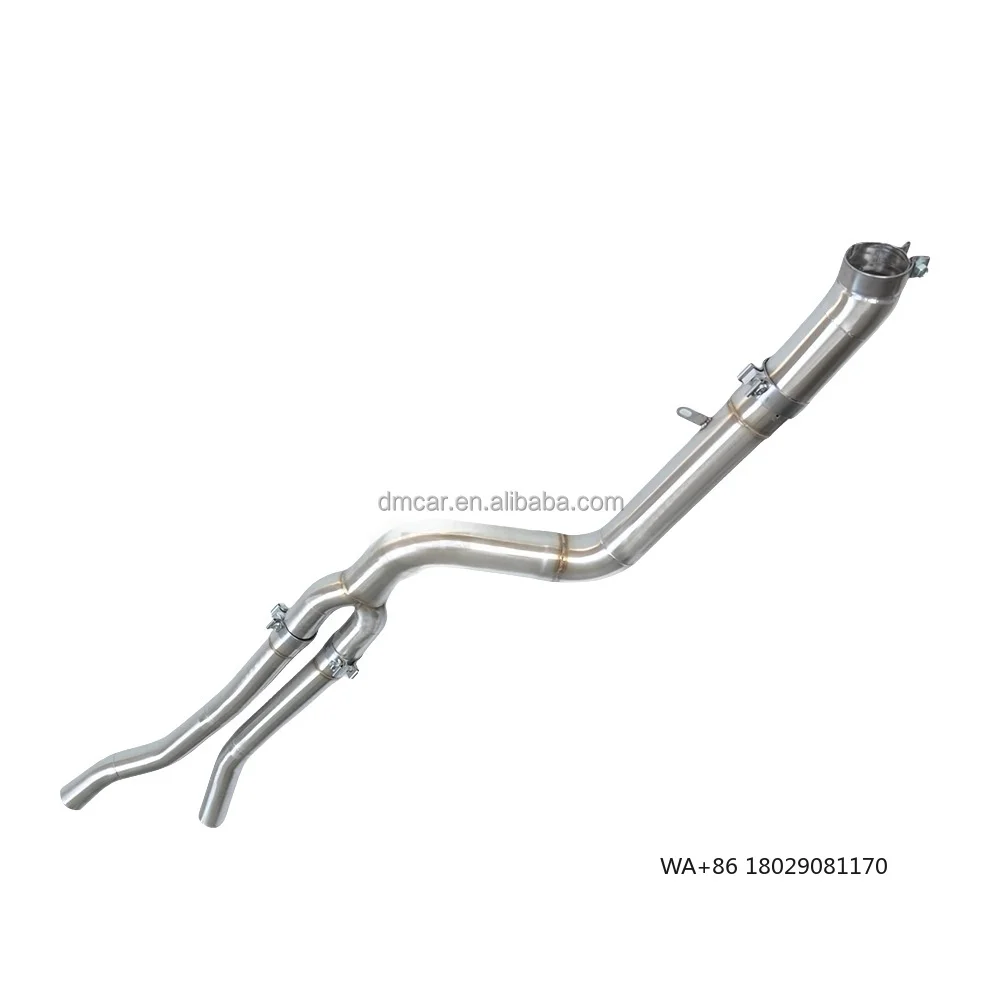 Stainless Steel Exhaust Mid Pipes for G20 M340i/G22 M440I/G42 M240i B58 3.0T 3.5\" to 2.75\" Midpipe
Stainless Steel Exhaust Mid Pipes for G20 M340i/G22 M440I/G42 M240i B58 3.0T 3.5\" to 2.75\" Midpipe