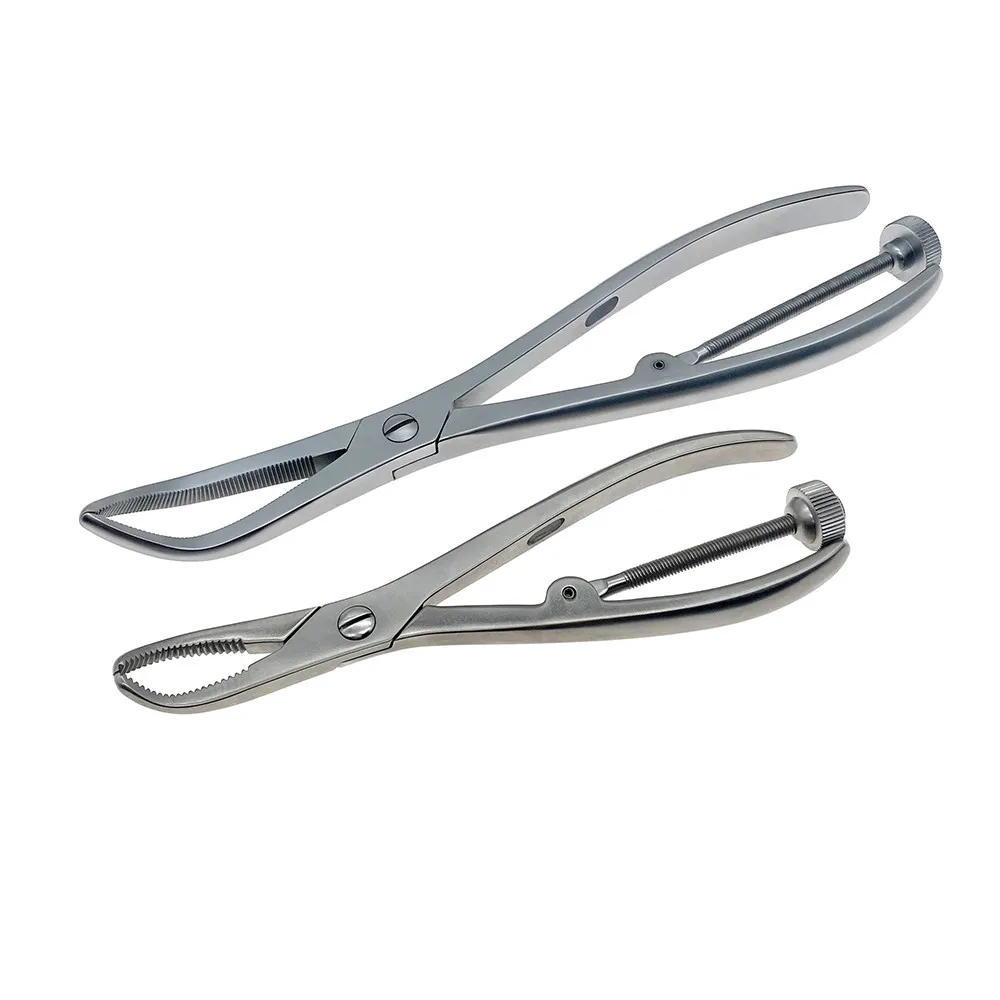 Bone Holding Forceps Stainless Steel Toothed Phalanges Reduction Forceps Serrated Jaws veterinary orthopedic instruments
Bone Holding Forceps Stainless Steel Toothed Phalanges Reduction Forceps Serrated Jaws veterinary orthopedic instruments