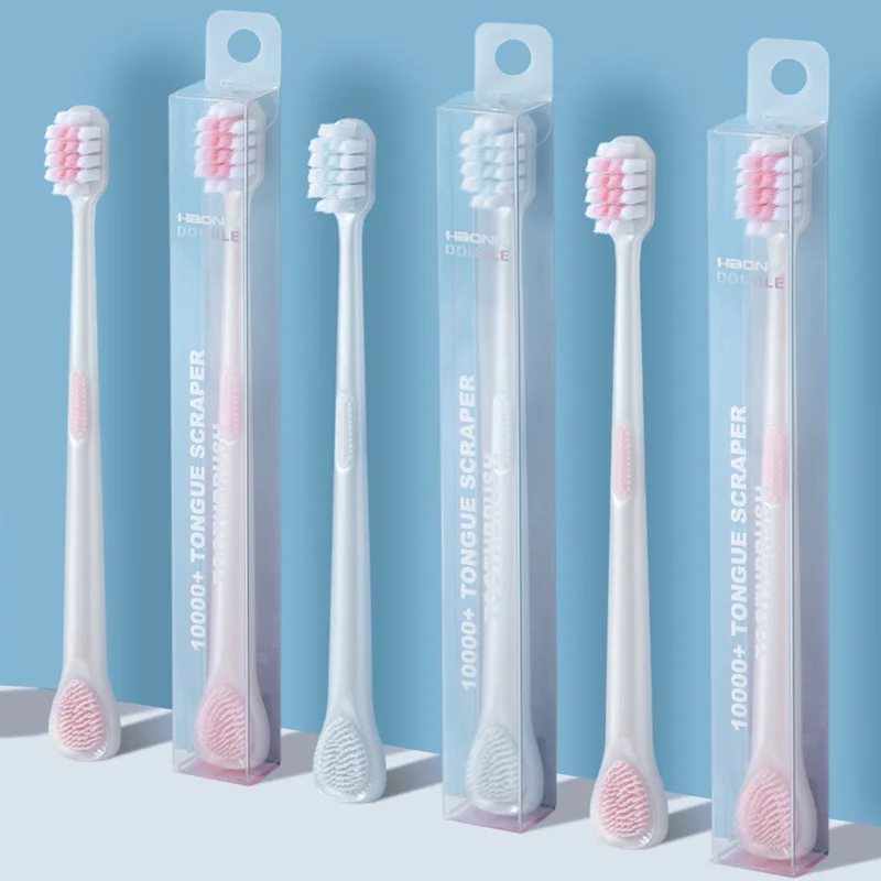 Toothbrush with soft bristles for cleaning the oral cavity and tongue coating. For adults. General merchandise - daily necessiti
Toothbrush with soft bristles for cleaning the oral cavity and tongue coating. For adults. General merchandise - daily necessiti