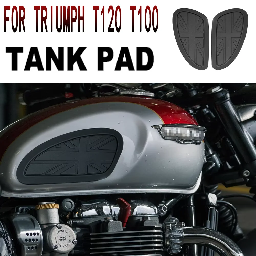 For Triumph T120 T100 Universal Motorcycle Non-slip Side Fuel Tank Stickers Waterproof Pad Rubber Sticker
For Triumph T120 T100 Universal Motorcycle Non-slip Side Fuel Tank Stickers Waterproof Pad Rubber Sticker