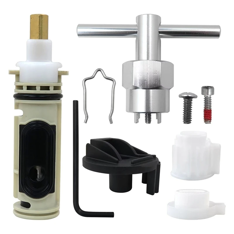 Replacementcartridge For 1 222 With Removal Tool 104421 & Handle Adapter Kit 116653 For Shower System - Scald Guard
Replacementcartridge For 1 222 With Removal Tool 104421 & Handle Adapter Kit 116653 For Shower System - Scald Guard