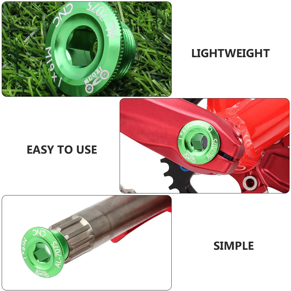 2pcs Bicycle Arm Bolts Road Mountain Crank Cover Screws Aluminum Alloy Bike Crankset Fixing Screw Portable Chain-Wheel Nut 
2pcs Bicycle Arm Bolts Road Mountain Crank Cover Screws Aluminum Alloy Bike Crankset Fixing Screw Portable Chain-Wheel Nut