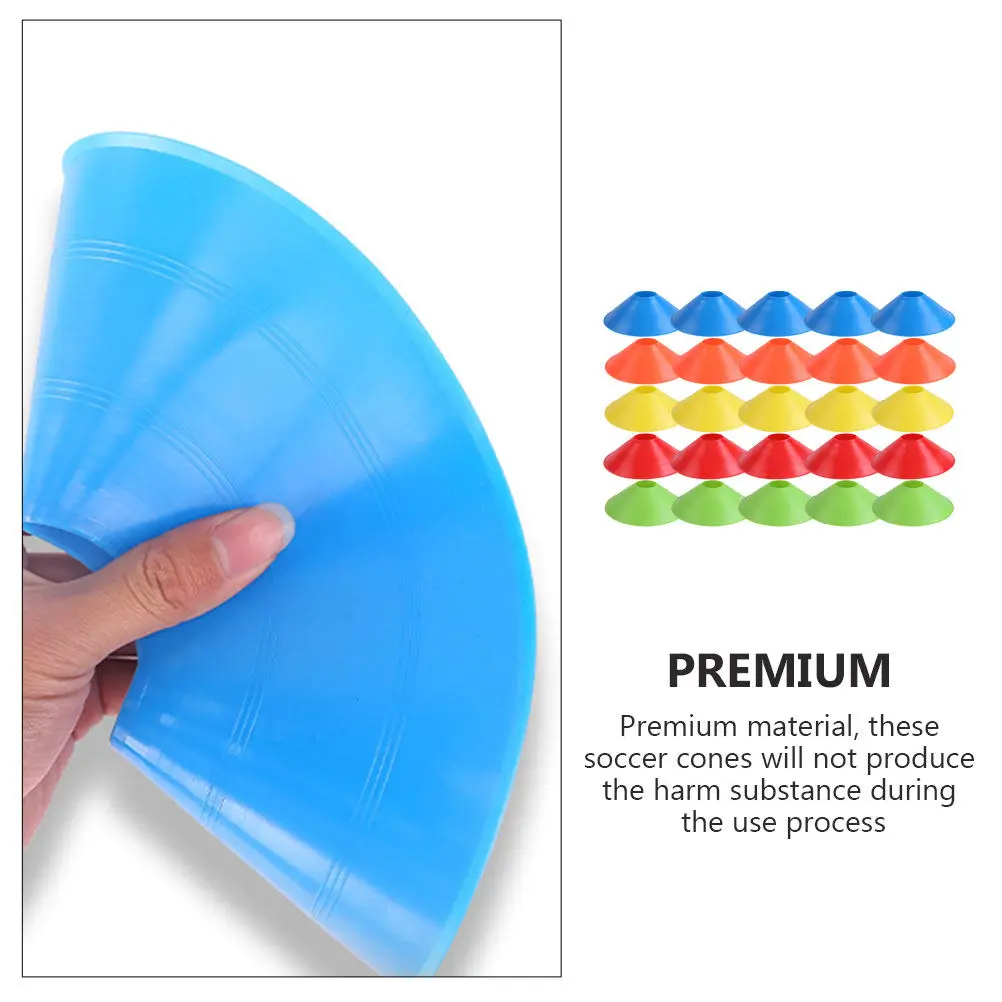 Набор из 25 ярких конусов для тренировок по футболу и баскетболу, маркеры для отработки ловкости, портативный комплект для занятий спортом на открытом воздухе
Набор из 25 ярких конусов для тренировок по футболу и баскетболу, маркеры для отработки ловкости, портативный комплект для занятий спортом на открытом воздухе