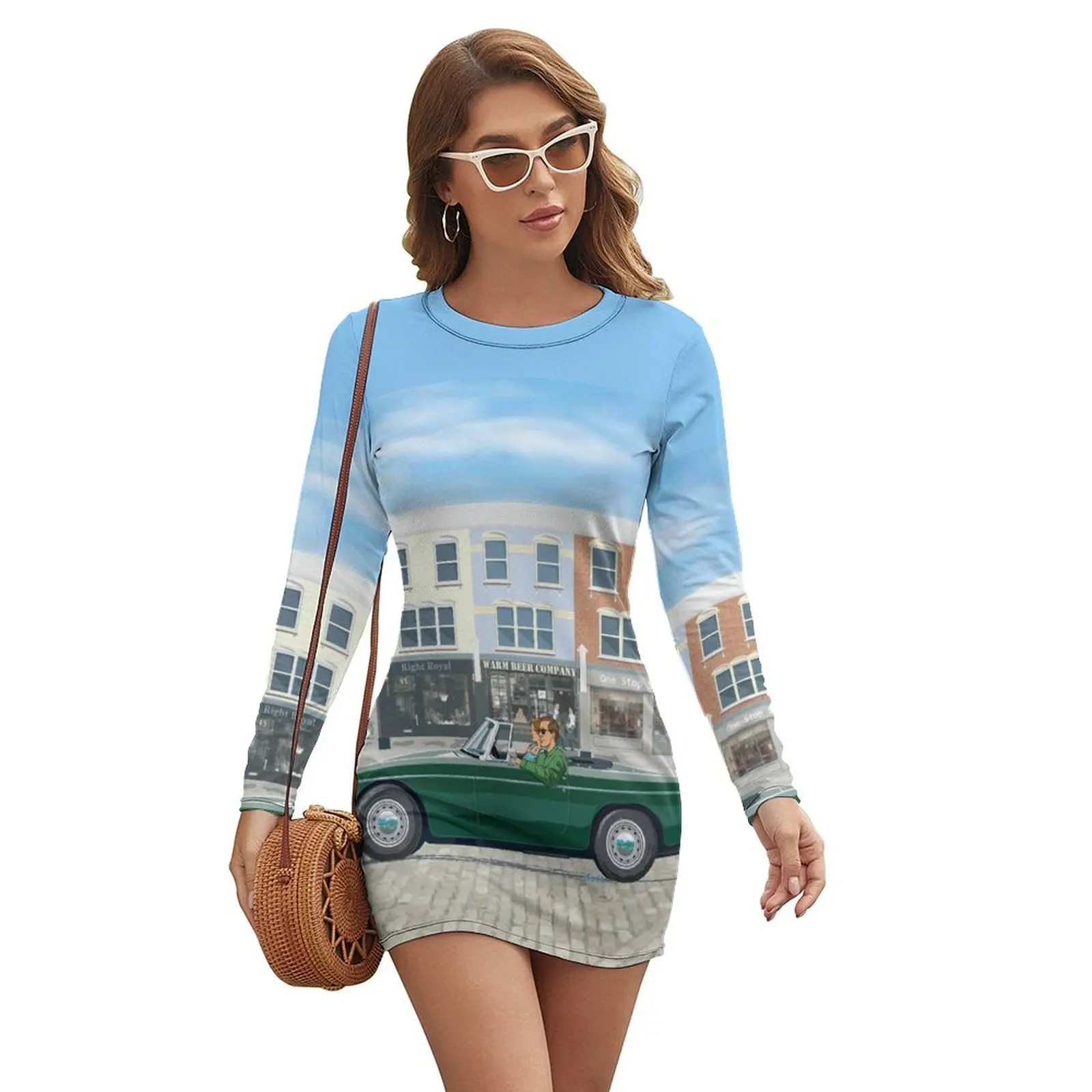 British Racing Green 'B' roadster – with optional wire wheels Long-sleeved Dress elegant dresses plus sizes dresses for womens
British Racing Green 'B' roadster – with optional wire wheels Long-sleeved Dress elegant dresses plus sizes dresses for womens