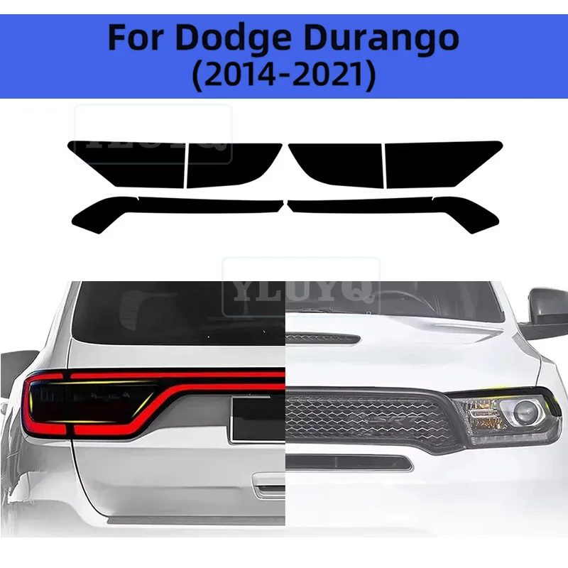 For Dodge Durango 2014 2015 2016 2017 2018-2021 TPU Car Rear Tail Film TPU Pre-cut Anti-scratch Smoked Black Sticker Accessories
For Dodge Durango 2014 2015 2016 2017 2018-2021 TPU Car Rear Tail Film TPU Pre-cut Anti-scratch Smoked Black Sticker Accessories