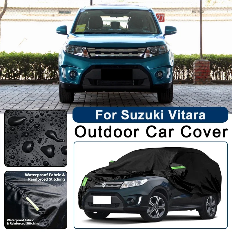 Outdoor Car Cover Waterproof Dustproof UV Sun Protection, Full Car Protector Exterior Accessories For Suzuki Vitara LY
Outdoor Car Cover Waterproof Dustproof UV Sun Protection, Full Car Protector Exterior Accessories For Suzuki Vitara LY