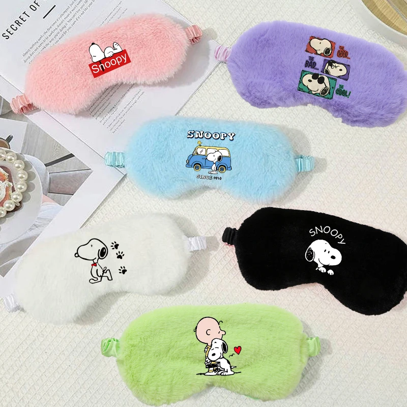 New Snoopys Plush Eye Mask Boy Girl Cartoon Kawaii Anime Sleep Blindfold Soft and Breathable Nap Eyeshade Cartoon Eye Patch Gift
New Snoopys Plush Eye Mask Boy Girl Cartoon Kawaii Anime Sleep Blindfold Soft and Breathable Nap Eyeshade Cartoon Eye Patch Gift