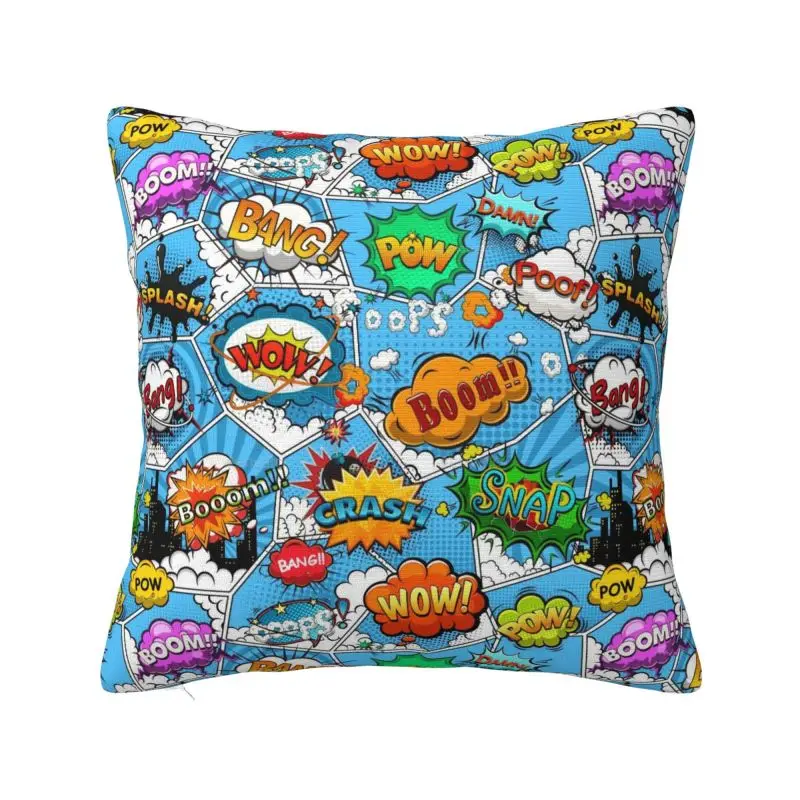 Custom Soft Comic Book Throw Pillow Cover Decoration Square Cushion Cover Pillowcover for Living Room
Custom Soft Comic Book Throw Pillow Cover Decoration Square Cushion Cover Pillowcover for Living Room