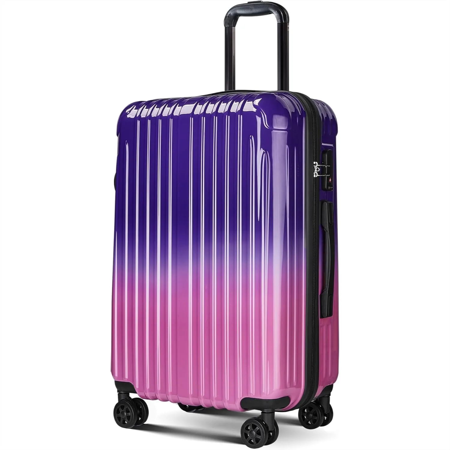 Carry on Luggage with Spinner Wheels, Built-In TSA Lock, Hard Shell Expandable Suitcase
Carry on Luggage with Spinner Wheels, Built-In TSA Lock, Hard Shell Expandable Suitcase