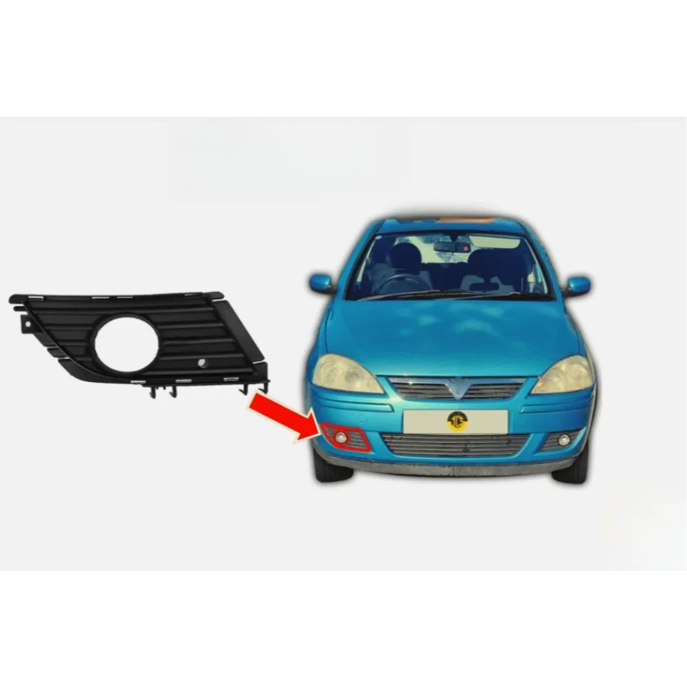 ABS A Pair Car Front Fog Light Grille Fog Lamp Cover Front Grille Grill For Vauxhall Corsa C 2003-2006 1400729 1400728 1400299
ABS A Pair Car Front Fog Light Grille Fog Lamp Cover Front Grille Grill For Vauxhall Corsa C 2003-2006 1400729 1400728 1400299
