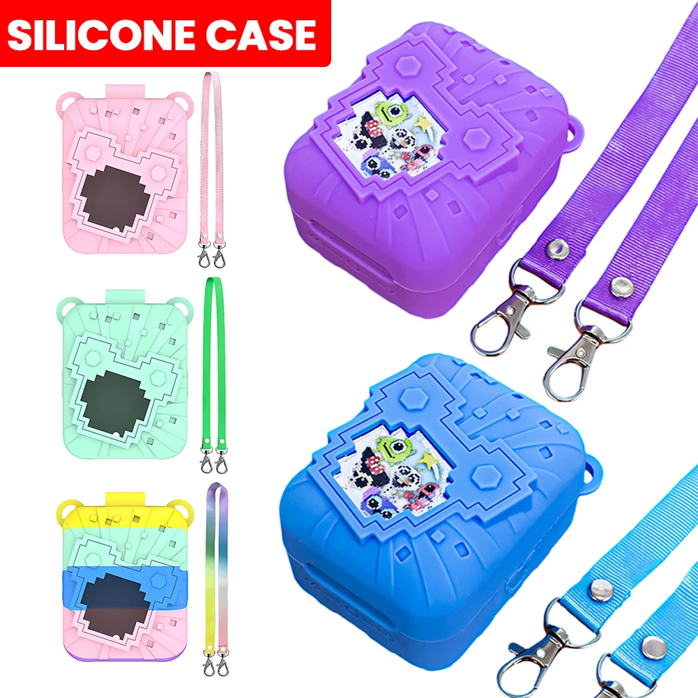 Силиконовый чехол-накладка с защитой от падений и ремешком для интерактивной игрушки Bitzee Disney
Силиконовый чехол-накладка с защитой от падений и ремешком для интерактивной игрушки Bitzee Disney