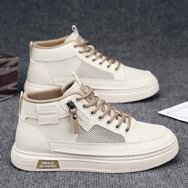 Men's Summer Versatile Thin Mesh Breathable Sports Shoes Casual Thick Bottom Heightening White Board Shoes Korean Style Outdo...
Men's Summer Versatile Thin Mesh Breathable Sports Shoes Casual Thick Bottom Heightening White Board Shoes Korean Style Outdo...