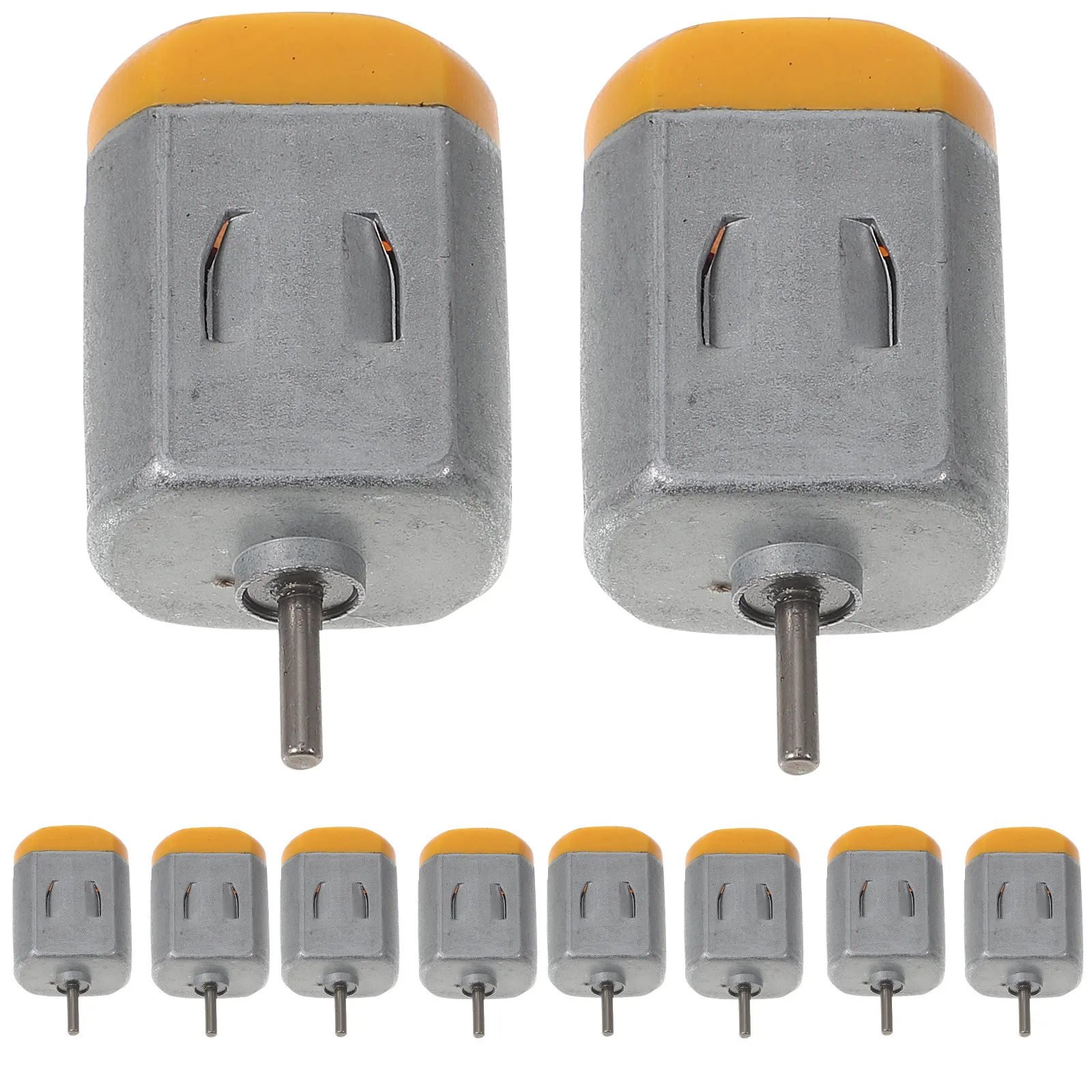 10Pcs Micro Motor Miniature Dc Motor Round Shaft High-Speed for Rc Boat Car Propeller School Projects Science Experiments
10Pcs Micro Motor Miniature Dc Motor Round Shaft High-Speed for Rc Boat Car Propeller School Projects Science Experiments