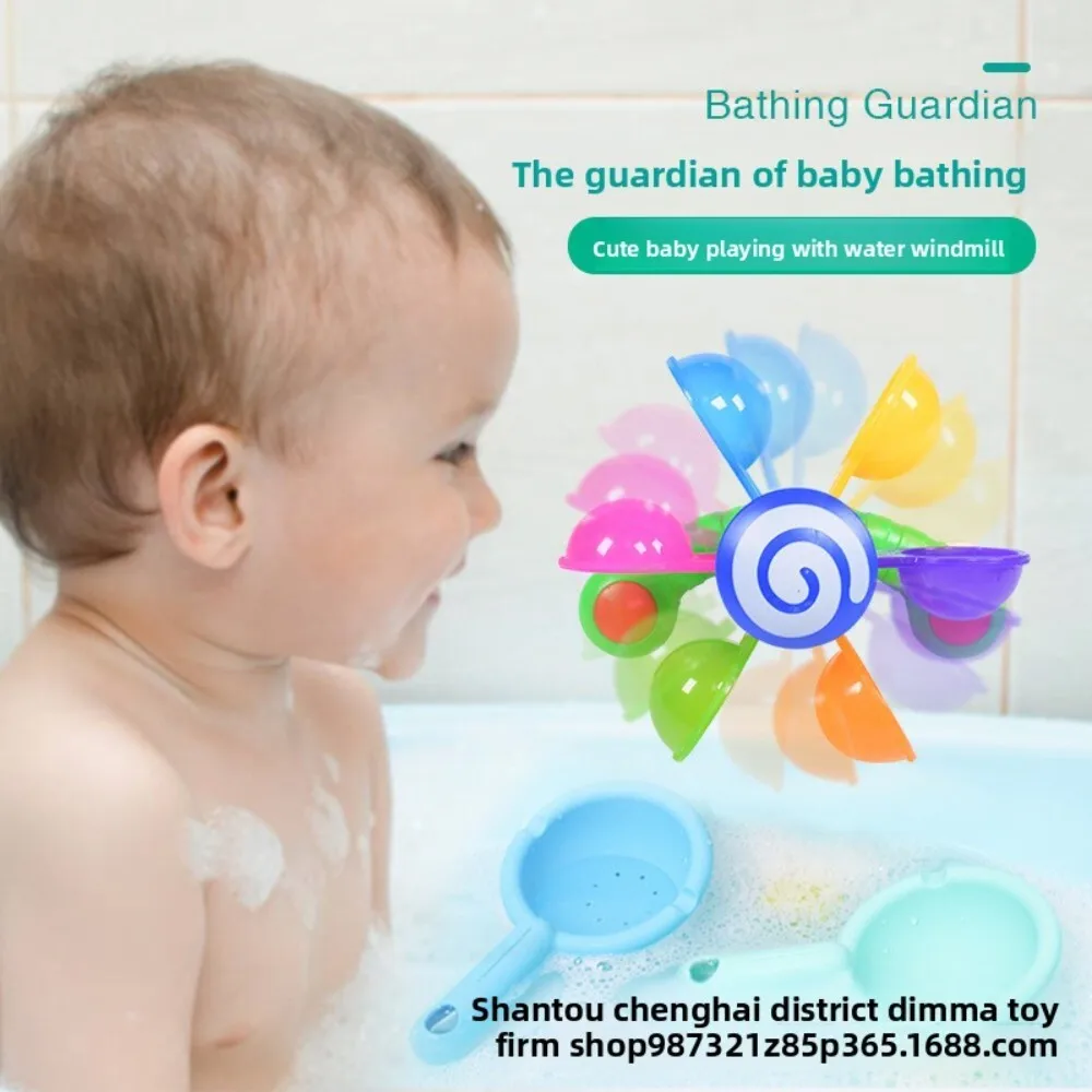 Childrens Bath Spinner Toy with Spoon for Infant Water Play Fun in Shower or Bathtub Rainbow Windmill Design for Kids
Childrens Bath Spinner Toy with Spoon for Infant Water Play Fun in Shower or Bathtub Rainbow Windmill Design for Kids