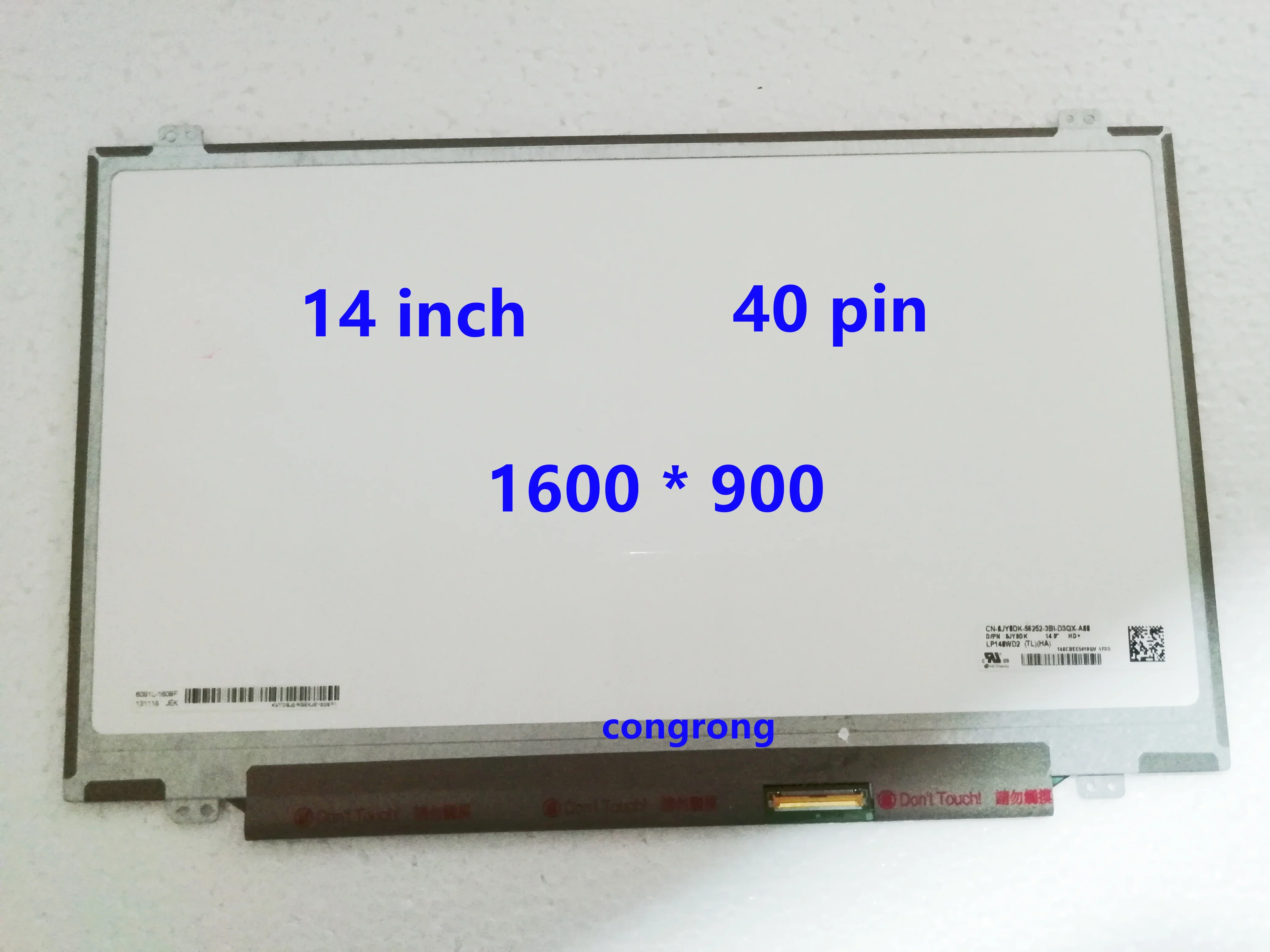 N140FGE LP140WD2-TLD2 TLD3 For Lenovo ThinkPad IBM Y460A Y410P T420 T430 T430U T420S T420si S430 T430S Laptop LCD LED screen
N140FGE LP140WD2-TLD2 TLD3 For Lenovo ThinkPad IBM Y460A Y410P T420 T430 T430U T420S T420si S430 T430S Laptop LCD LED screen