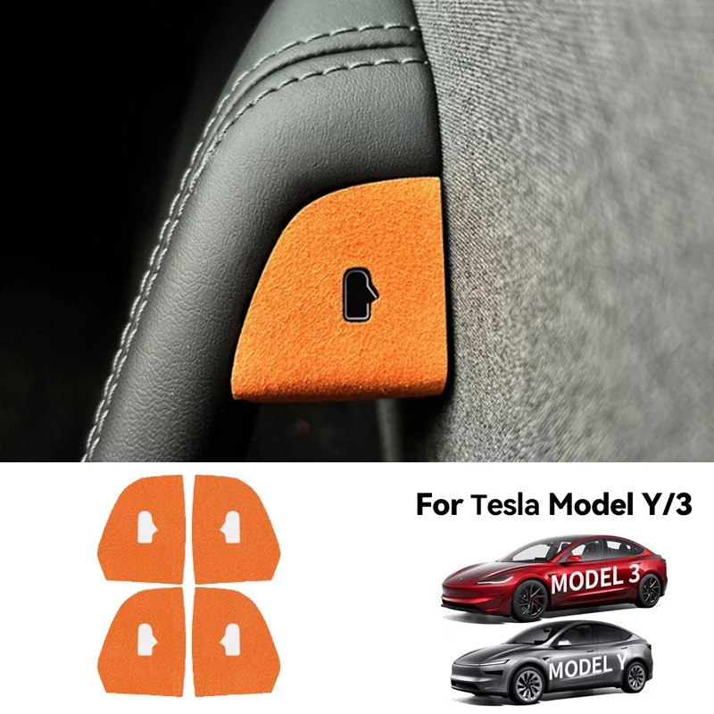 4PCS For Tesla Model 3 Highland 2025 Model Y Juniper 2025 Door Opening Button Sticker Door Window Button Car Auto Accessories
4PCS For Tesla Model 3 Highland 2025 Model Y Juniper 2025 Door Opening Button Sticker Door Window Button Car Auto Accessories