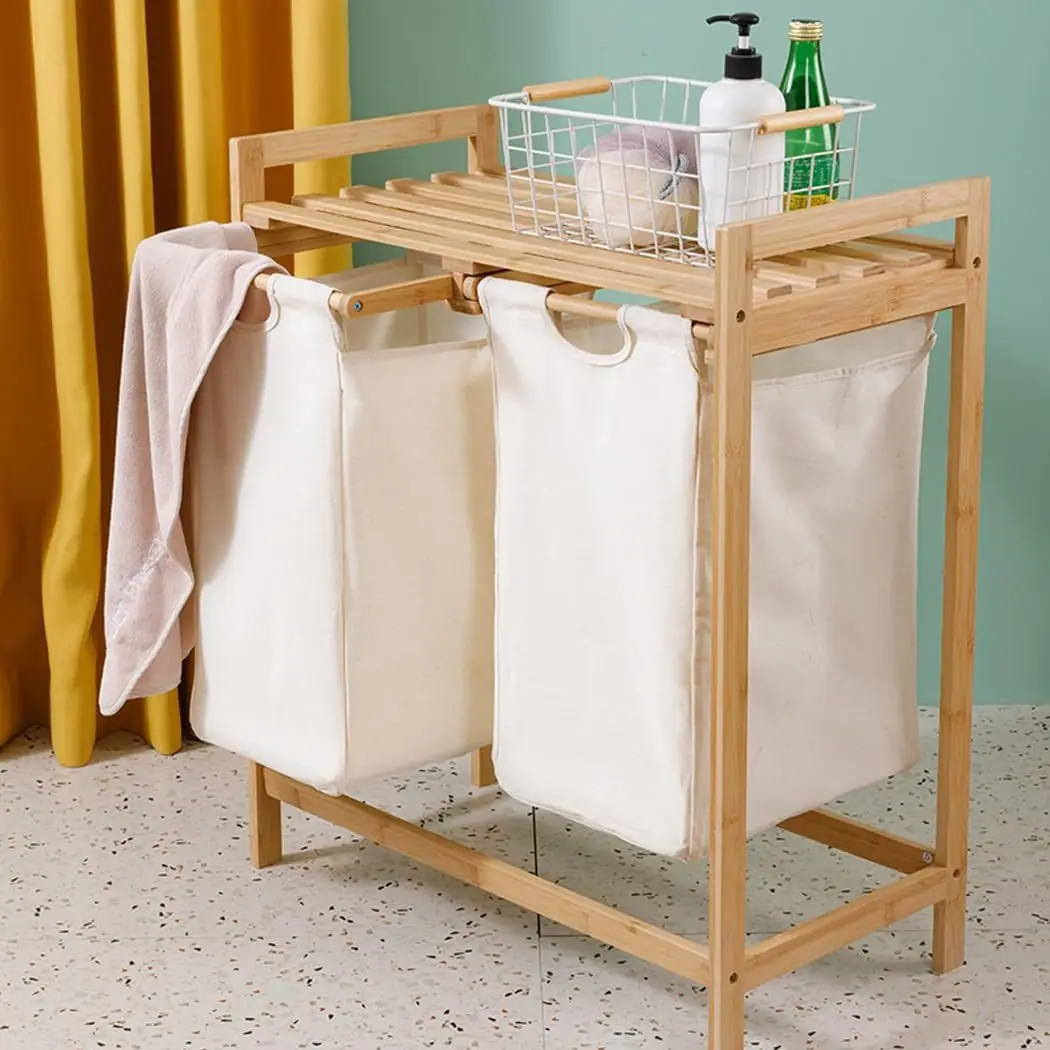 Bamboo Dirty Basket Double Pump Dirty Basket Clothes Storage Basket 100L Household Laundry Fabric Shelf
Bamboo Dirty Basket Double Pump Dirty Basket Clothes Storage Basket 100L Household Laundry Fabric Shelf