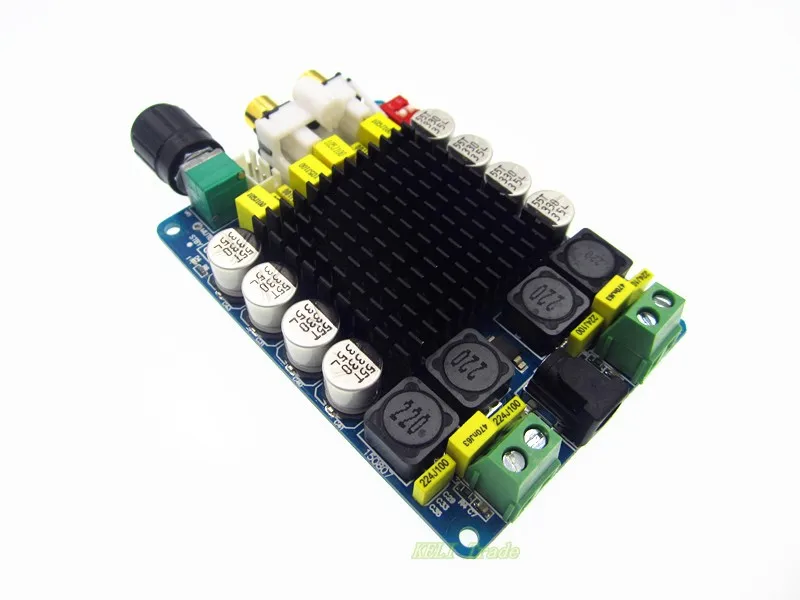 HAILANGNIAO 10PCS Amplifier Board of TDA7498 Class D 2X100W Dual Channel Audio Stereo 80W + 80W Digital Amplifier Board Module 
HAILANGNIAO 10PCS Amplifier Board of TDA7498 Class D 2X100W Dual Channel Audio Stereo 80W + 80W Digital Amplifier Board Module
