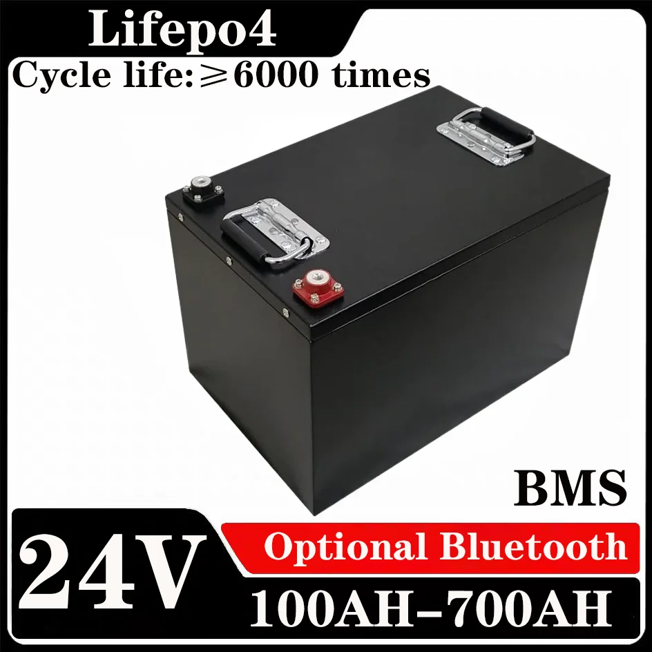 Lifepo4 24v 200Ah 100Ah 300AH 400AH 500AH 600AH 700AH Lithium Lifepo4 Battery For Solar System RV Camper Off-grid Inverter
Lifepo4 24v 200Ah 100Ah 300AH 400AH 500AH 600AH 700AH Lithium Lifepo4 Battery For Solar System RV Camper Off-grid Inverter