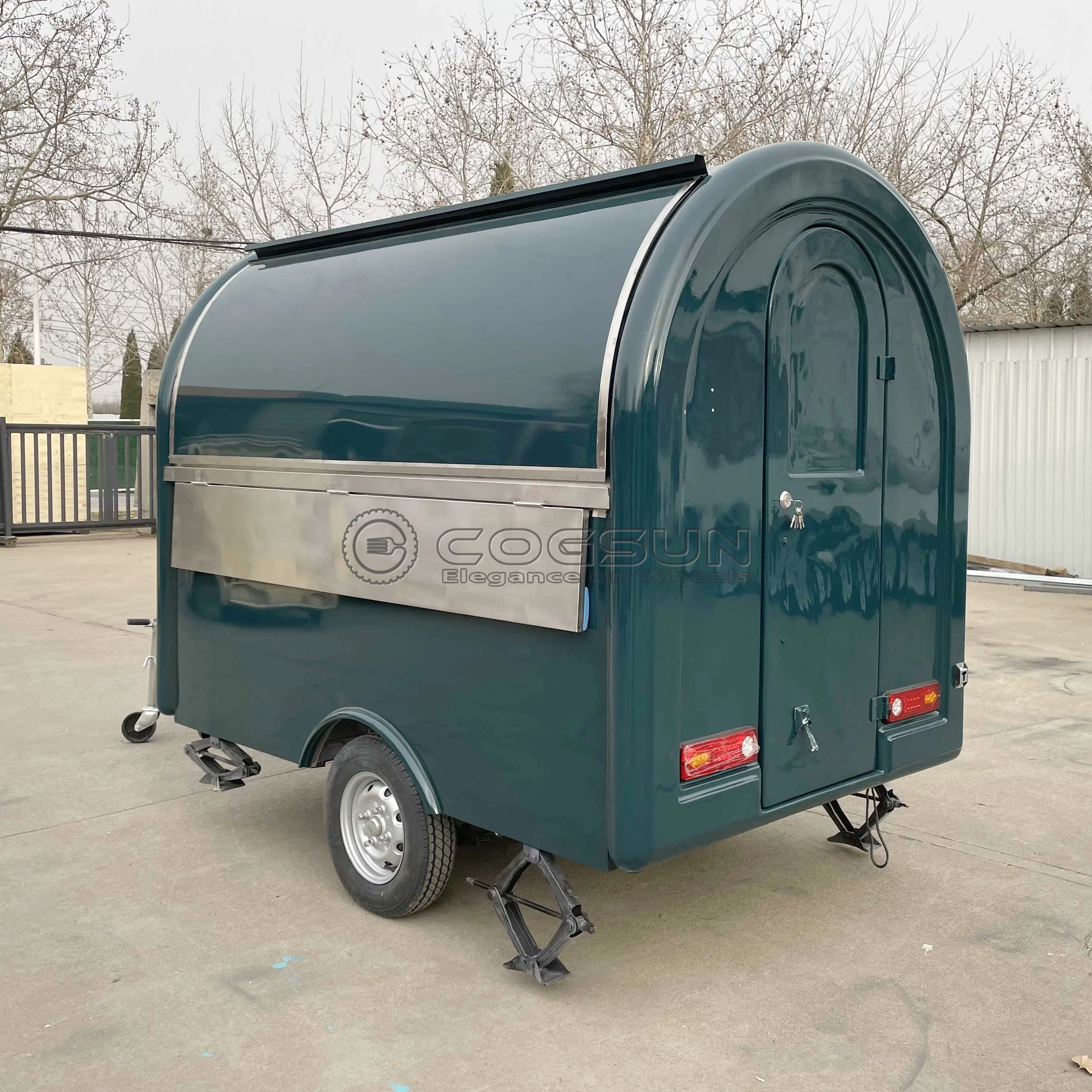 COGSUN Round Food Trailer for Sale Ice Cream Food Cart Refrigerator Mobile Food Caravan Fast Food Trailer For Sale Usa
COGSUN Round Food Trailer for Sale Ice Cream Food Cart Refrigerator Mobile Food Caravan Fast Food Trailer For Sale Usa