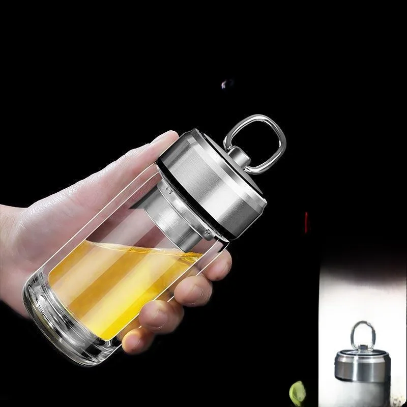 Large Capaci Portable Car Steel Tempered Glass Cup Heat Resistant Tea Cup with Lid Double Layer Filter Handheld Water Cup
Large Capaci Portable Car Steel Tempered Glass Cup Heat Resistant Tea Cup with Lid Double Layer Filter Handheld Water Cup