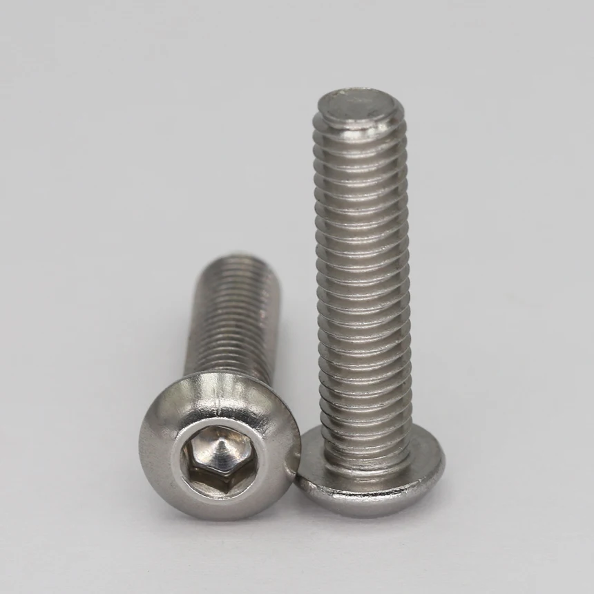 M4*35/40/45/50/55/60/70/80/90 304 Stainless Steel Hex Inner Hexgaon Socket Button Round Pan Allen Head Screw Bolt
M4*35/40/45/50/55/60/70/80/90 304 Stainless Steel Hex Inner Hexgaon Socket Button Round Pan Allen Head Screw Bolt