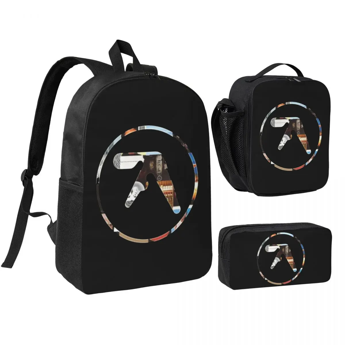 Aphex Twin Backpack Boys Girls BookBag School Bag Shoulder Bags 3ps Insulated Lunch Bag Pencil Case
Aphex Twin Backpack Boys Girls BookBag School Bag Shoulder Bags 3ps Insulated Lunch Bag Pencil Case