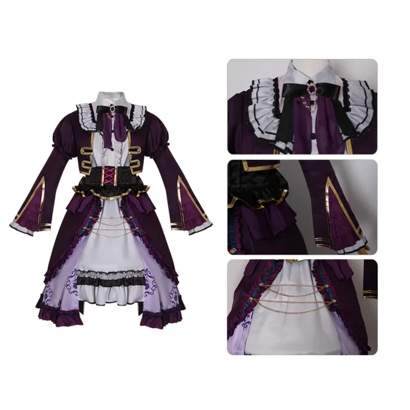 Bangdream Yukina Minato Lisa Imai Cosplay Costume Exquisite Dress Accessories Role of The Same Stage Performance Costu yy:89
Bangdream Yukina Minato Lisa Imai Cosplay Costume Exquisite Dress Accessories Role of The Same Stage Performance Costu yy:89