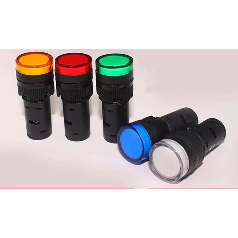 AD16-22SM 22mm Panel Diameter AC DC 12V 24V 110V 220V Flash Signal Light Red LED Active Buzzer Beep Alarm Indicator Green Yellow
AD16-22SM 22mm Panel Diameter AC DC 12V 24V 110V 220V Flash Signal Light Red LED Active Buzzer Beep Alarm Indicator Green Yellow