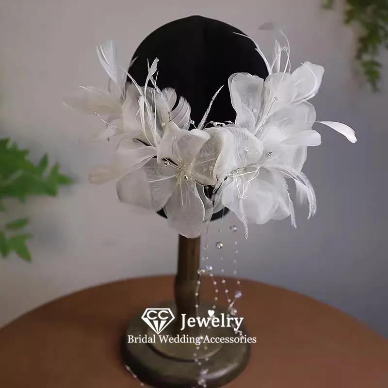 CC Hairpins for Wedding Women Hair Accessories Bridesmaids Headdress Engagement Hairwear Romantic Feather Hairgrips 2 PCS AN398
CC Hairpins for Wedding Women Hair Accessories Bridesmaids Headdress Engagement Hairwear Romantic Feather Hairgrips 2 PCS AN398