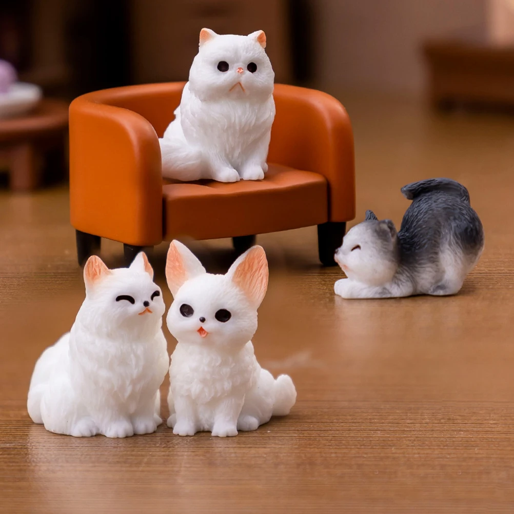 12 Pcs Decoration Figurines Tiny Decors Toy Miniature Cats Resin Small Garden Child Miniatures
12 Pcs Decoration Figurines Tiny Decors Toy Miniature Cats Resin Small Garden Child Miniatures