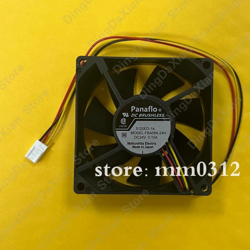 L+For Panaflo FBA08A-24H DC24V 0.15A 3-Pin Inverter Cooling Fan1pcs
L+For Panaflo FBA08A-24H DC24V 0.15A 3-Pin Inverter Cooling Fan1pcs
