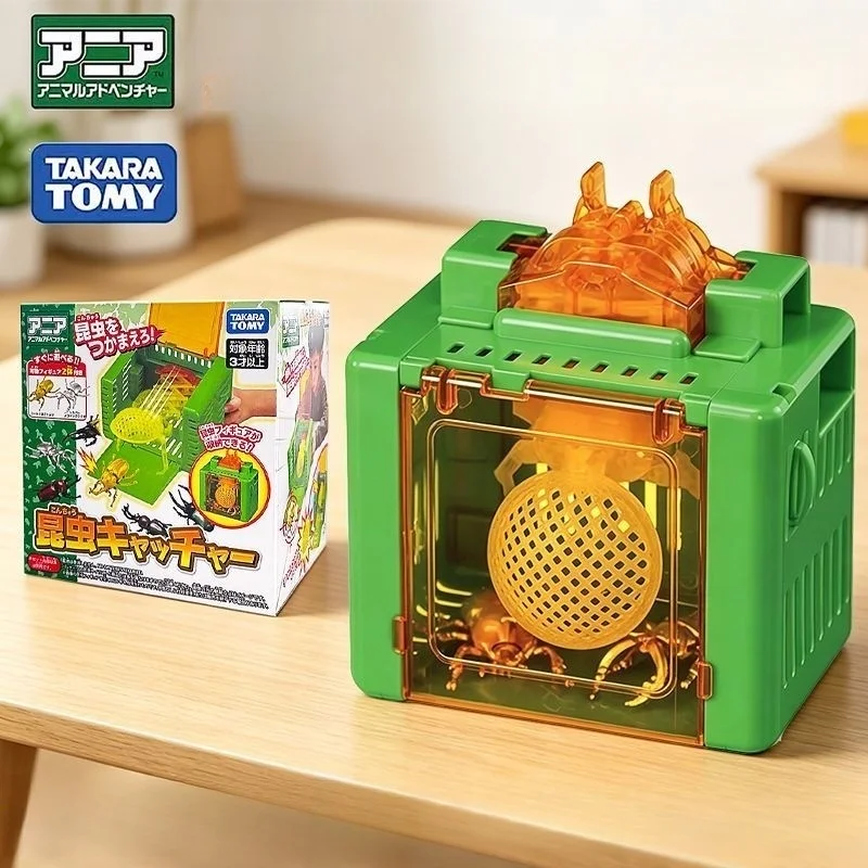 Genuine Takara Tomy Simulation Animal Insect Model Capture Box Arrester Toy Figures Action Model Birthday Gift Toys
Genuine Takara Tomy Simulation Animal Insect Model Capture Box Arrester Toy Figures Action Model Birthday Gift Toys