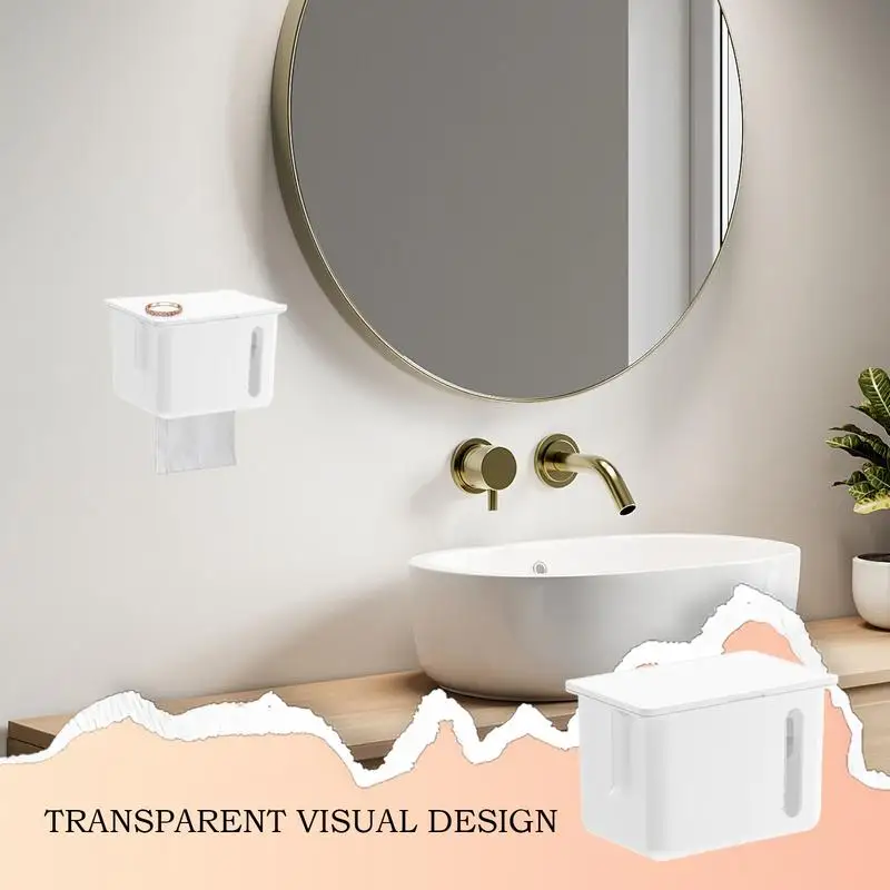 Toilet Paper Holders Wall Tissue Holder Waterproof Dispenser Shelf Storage Container No Drilling For Kitchen Restroom RV Home
Toilet Paper Holders Wall Tissue Holder Waterproof Dispenser Shelf Storage Container No Drilling For Kitchen Restroom RV Home