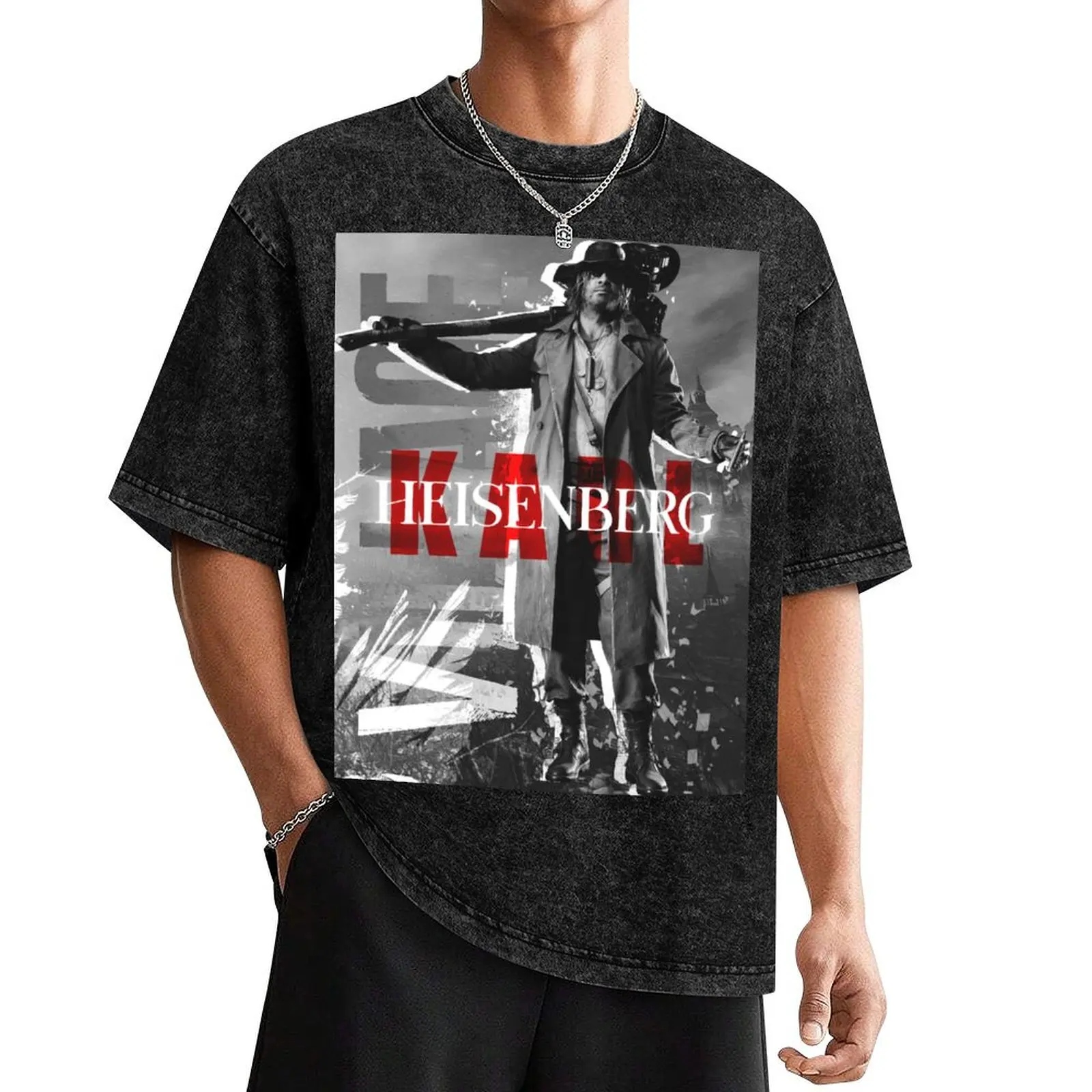 VILLAGE - KARL HEISENBERG T-Shirt graphic shirts luxury designer graphic tee shirt t shirts for men graphic
VILLAGE - KARL HEISENBERG T-Shirt graphic shirts luxury designer graphic tee shirt t shirts for men graphic