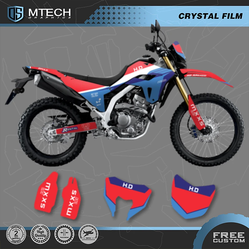 DSMTECH Motorcycle Graphics Background Decals Stickers Kits For 2021 CRF 300L for HONDA CRF300L 2021 For CRF300L 05
DSMTECH Motorcycle Graphics Background Decals Stickers Kits For 2021 CRF 300L for HONDA CRF300L 2021 For CRF300L 05
