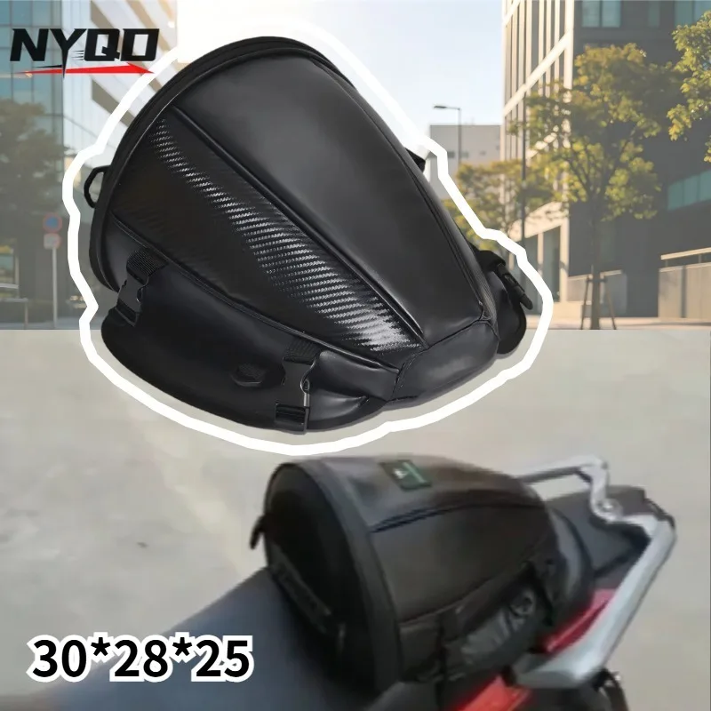 Motorcycle Tail Bag Waterproof Fuel Tank Bag Motorbike Rear Seat Bag Motorcycle Travel Riding Backpack for Moto Touring
Motorcycle Tail Bag Waterproof Fuel Tank Bag Motorbike Rear Seat Bag Motorcycle Travel Riding Backpack for Moto Touring