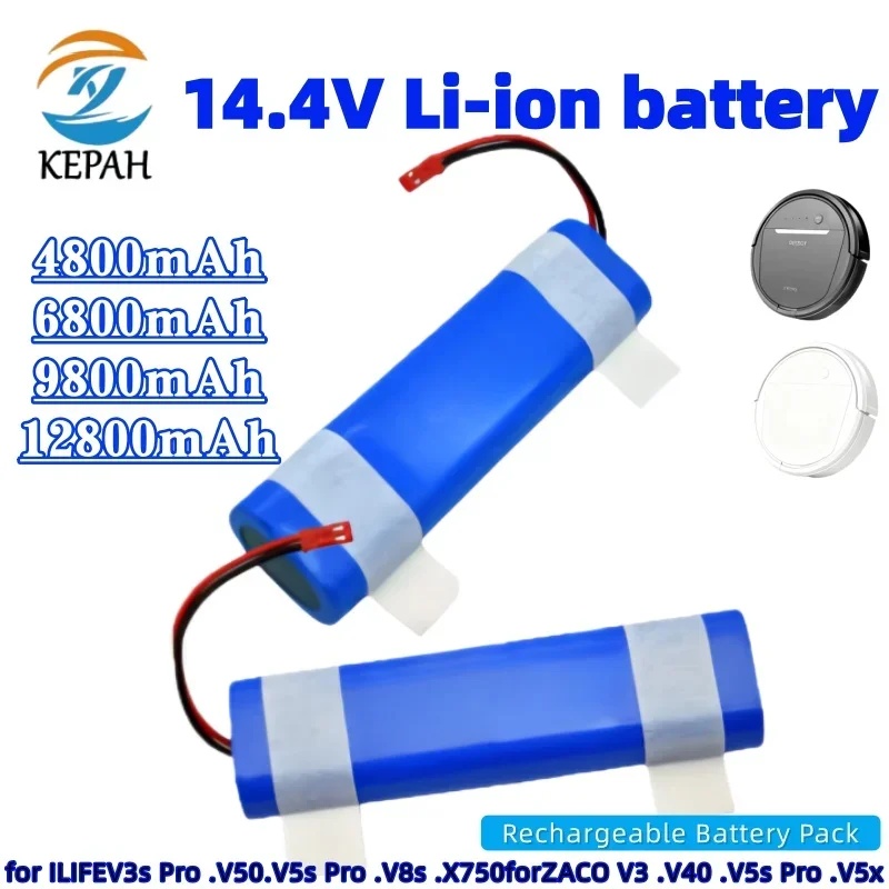 Двухвольтовая аккумуляторная батарея 14.8V 14.4V | 18650b4-4s1p-AGX-2 4800-12800mAh, литий-ионная, перезаряжаемая, для роботов-пылесосов
Двухвольтовая аккумуляторная батарея 14.8V 14.4V | 18650b4-4s1p-AGX-2 4800-12800mAh, литий-ионная, перезаряжаемая, для роботов-пылесосов