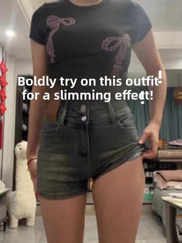 Retro High Waist Stretchy Denim Shorts Women's Summer New plus Size Pear Shaped Body Wide Leg Pants Casual Cotton Stretch Denim
Retro High Waist Stretchy Denim Shorts Women's Summer New plus Size Pear Shaped Body Wide Leg Pants Casual Cotton Stretch Denim