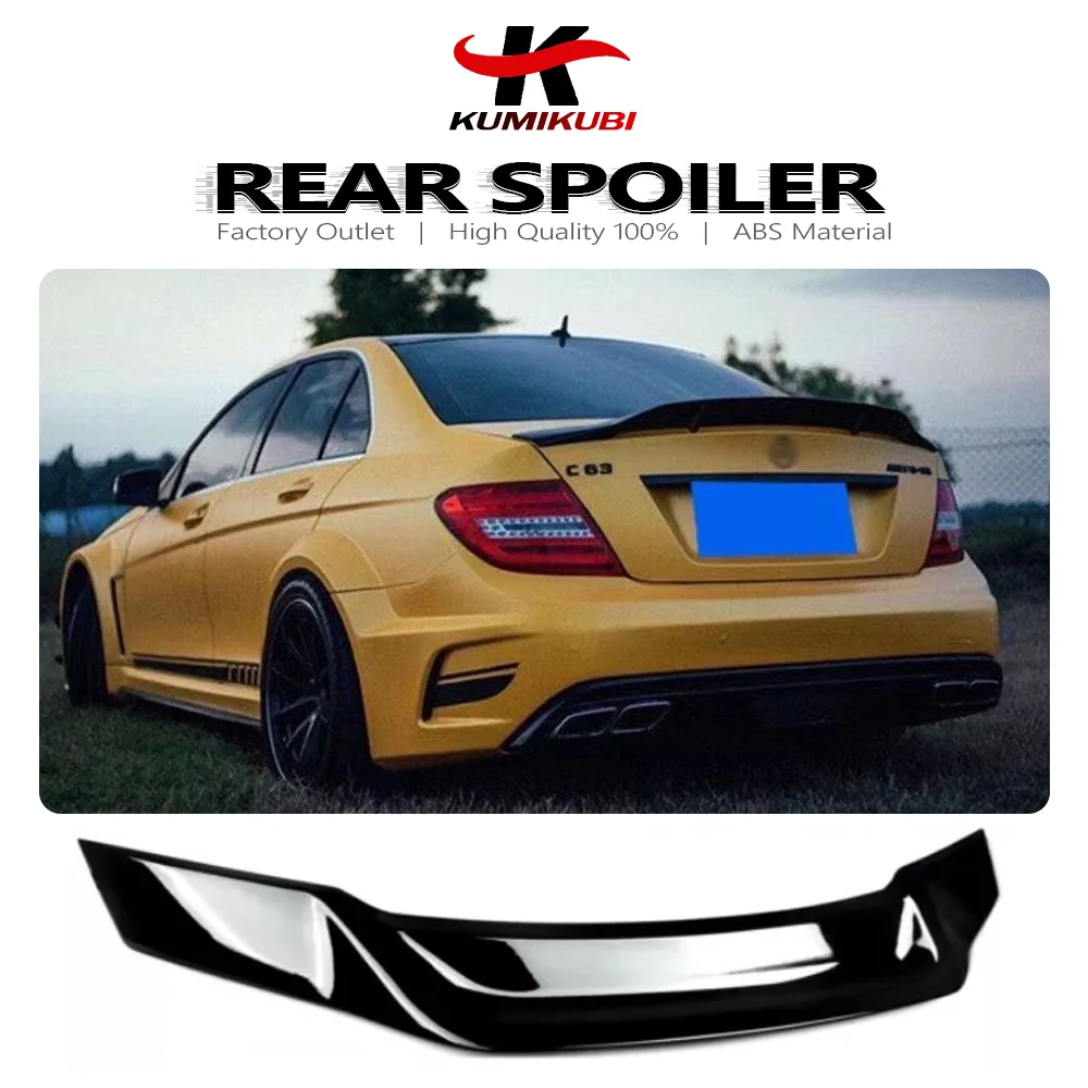 For Benz W204 C-Class 2008-2013 Sedan Rear Trunk Spoiler Gloss Black Painted Renntech Style Boot Spoiler Wing C350 C63 C300 C180
For Benz W204 C-Class 2008-2013 Sedan Rear Trunk Spoiler Gloss Black Painted Renntech Style Boot Spoiler Wing C350 C63 C300 C180
