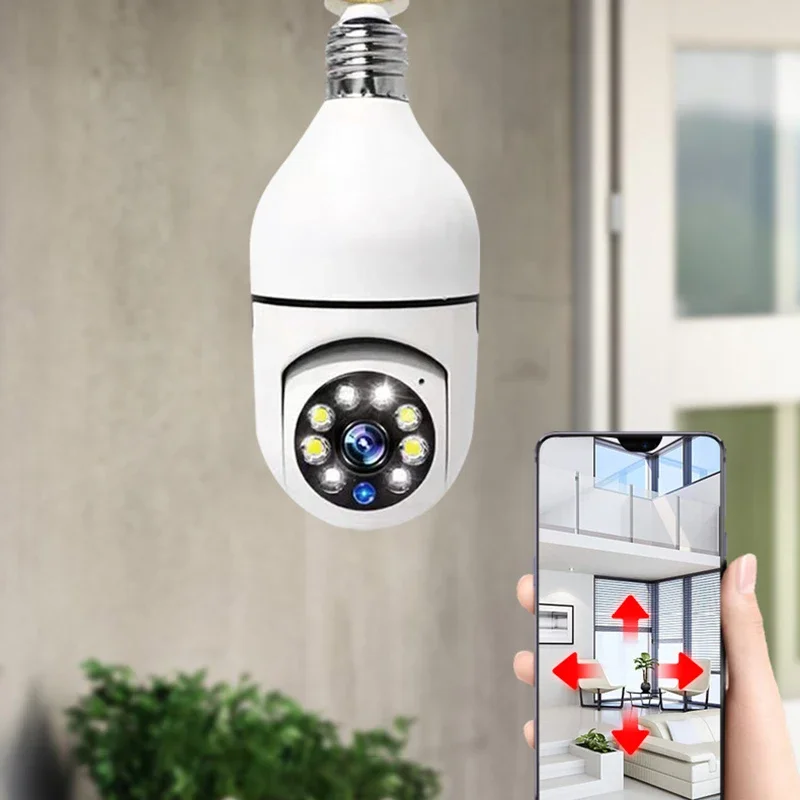 2.4G E27 Light Bulb Wifi Camera Night Version Security Protection IP Camara Vigilancia IR Smart Cctv
2.4G E27 Light Bulb Wifi Camera Night Version Security Protection IP Camara Vigilancia IR Smart Cctv