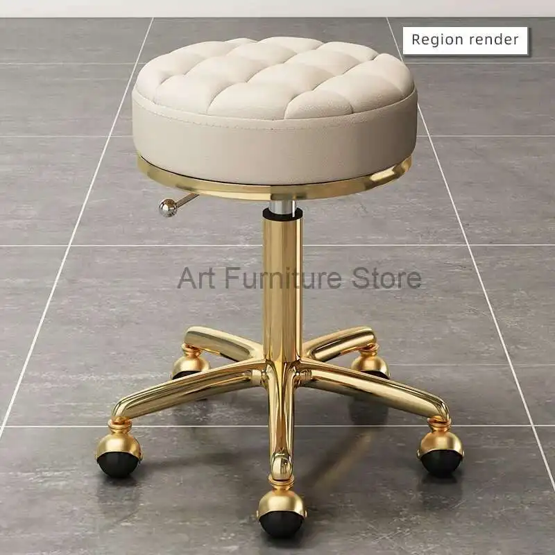 Fashion Swivel Stool Barber Shop Hair Bench Golden Hairdressing Chair Massage Clinic Office Home Seat Cadeira Salon Furniture
Fashion Swivel Stool Barber Shop Hair Bench Golden Hairdressing Chair Massage Clinic Office Home Seat Cadeira Salon Furniture
