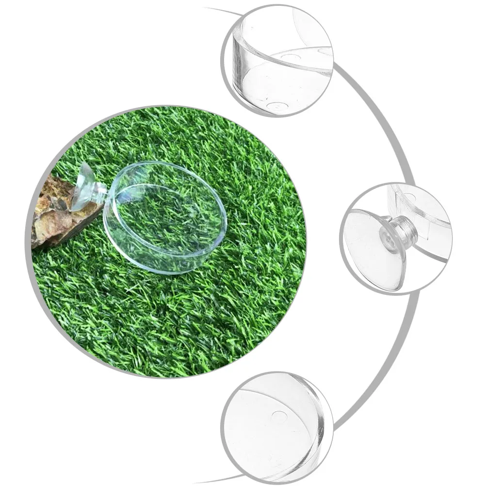 4pcs Feeding Dish Shrimp Tray Fish Suction Tank Bowl Aquarium Accessories Reptile Container Pet Supplies Durable Acrylic Easy
4pcs Feeding Dish Shrimp Tray Fish Suction Tank Bowl Aquarium Accessories Reptile Container Pet Supplies Durable Acrylic Easy