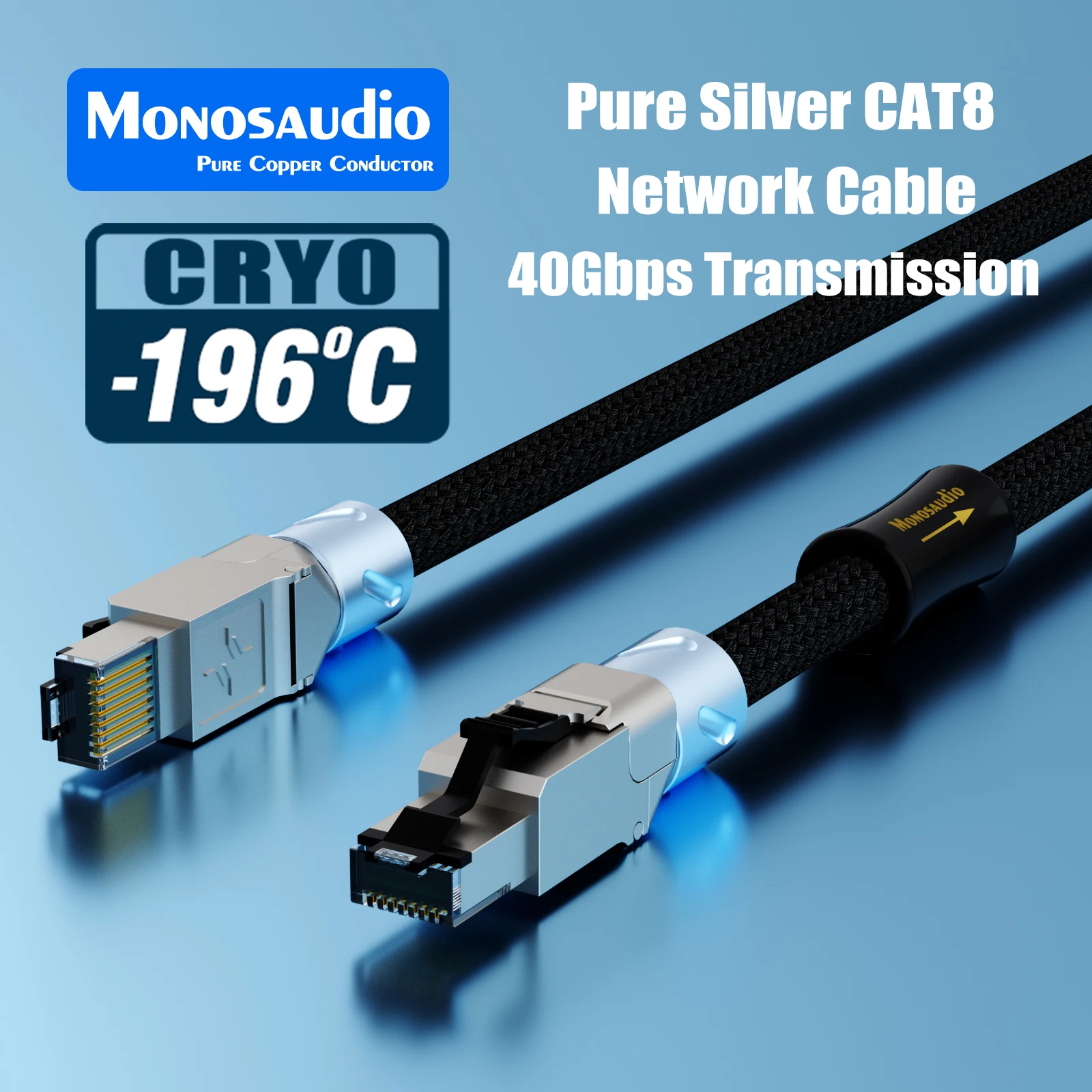 Монозаудия из чистого серебра LAN 8 Hi-Fi сетевой кабель cat8 RJ45 разъем Wi-Fi 10G домашняя сеть киберспорта оптоволоконный кабель
Монозаудия из чистого серебра LAN 8 Hi-Fi сетевой кабель cat8 RJ45 разъем Wi-Fi 10G домашняя сеть киберспорта оптоволоконный кабель