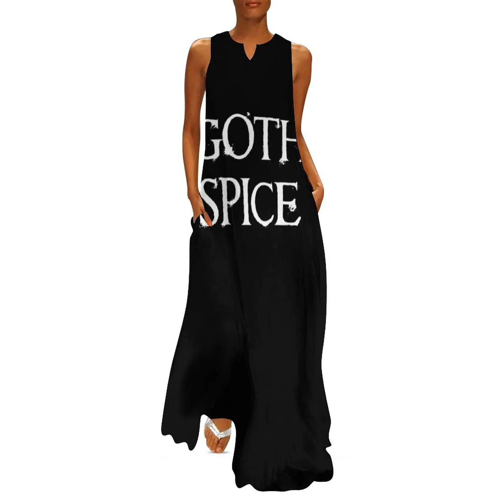 Goth Spice (White Text) Long Dress dresses ladies 2025 summer elegant and pretty women's dresses Dress
Goth Spice (White Text) Long Dress dresses ladies 2025 summer elegant and pretty women's dresses Dress