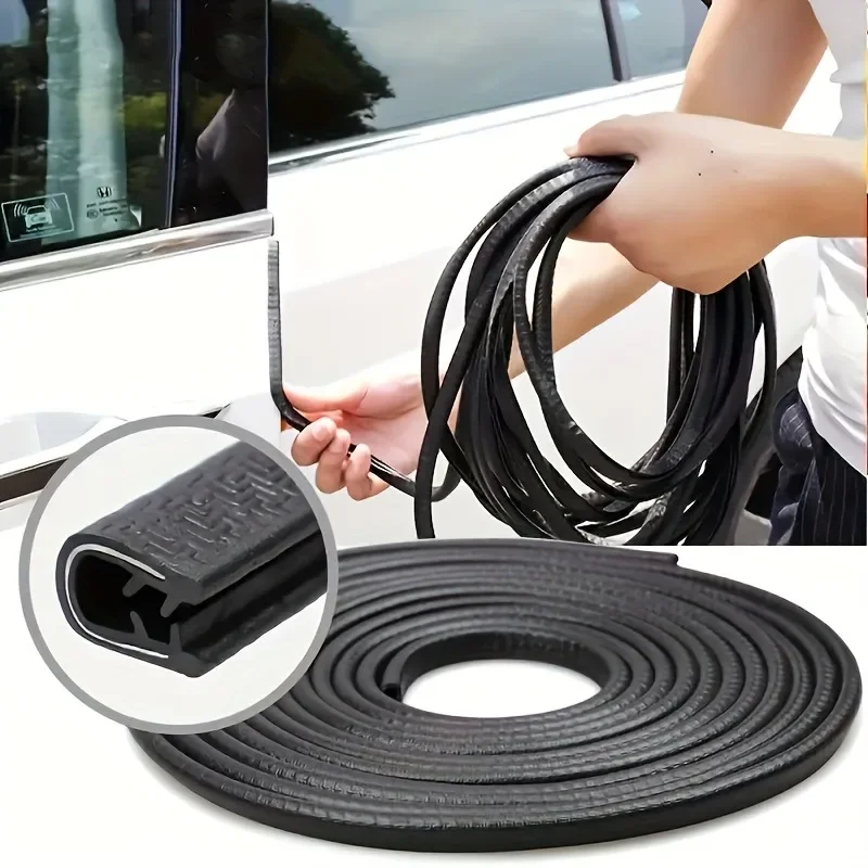 Car Rubber Door Sealing Strips Protector Car Door Edge Anti-Scratch Protector Car Door Stickers Anti-collision Decorative Strip
Car Rubber Door Sealing Strips Protector Car Door Edge Anti-Scratch Protector Car Door Stickers Anti-collision Decorative Strip
