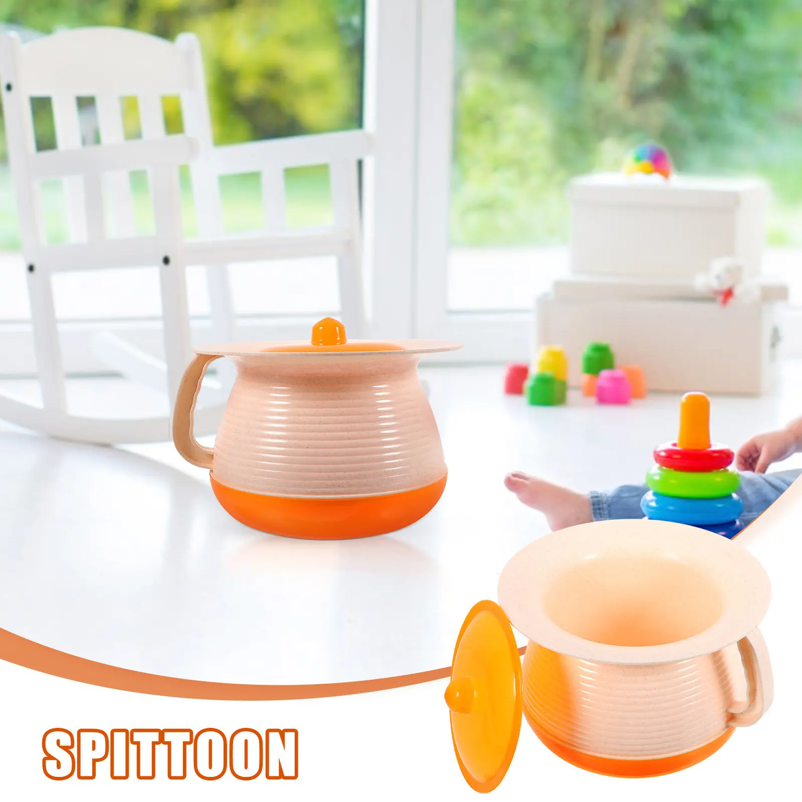 Portable Spittoon Urinal Bottle Household Plastic Potty Jug Thickened PP Material Leak-Proof Design for Bedroom Camping Travel
Portable Spittoon Urinal Bottle Household Plastic Potty Jug Thickened PP Material Leak-Proof Design for Bedroom Camping Travel