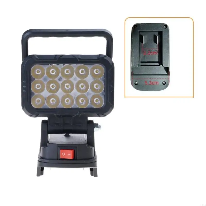 15 LED Portable Work Light Handheld Spotlights Lamp For 18V Battery
15 LED Portable Work Light Handheld Spotlights Lamp For 18V Battery