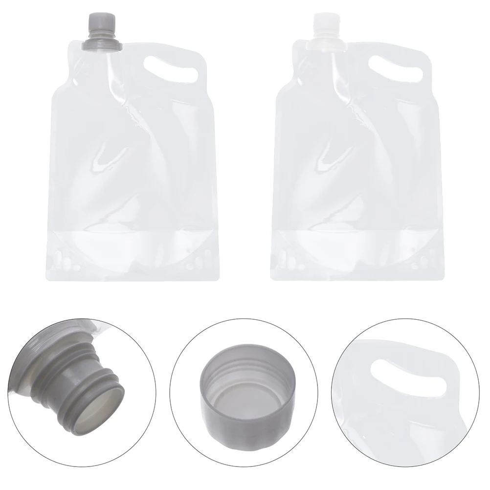 4 Pcs Portable Kettle Travel Water Bottle Collapsible Bag Container for Camping Folding Foldable Storage The Pet Tank
4 Pcs Portable Kettle Travel Water Bottle Collapsible Bag Container for Camping Folding Foldable Storage The Pet Tank