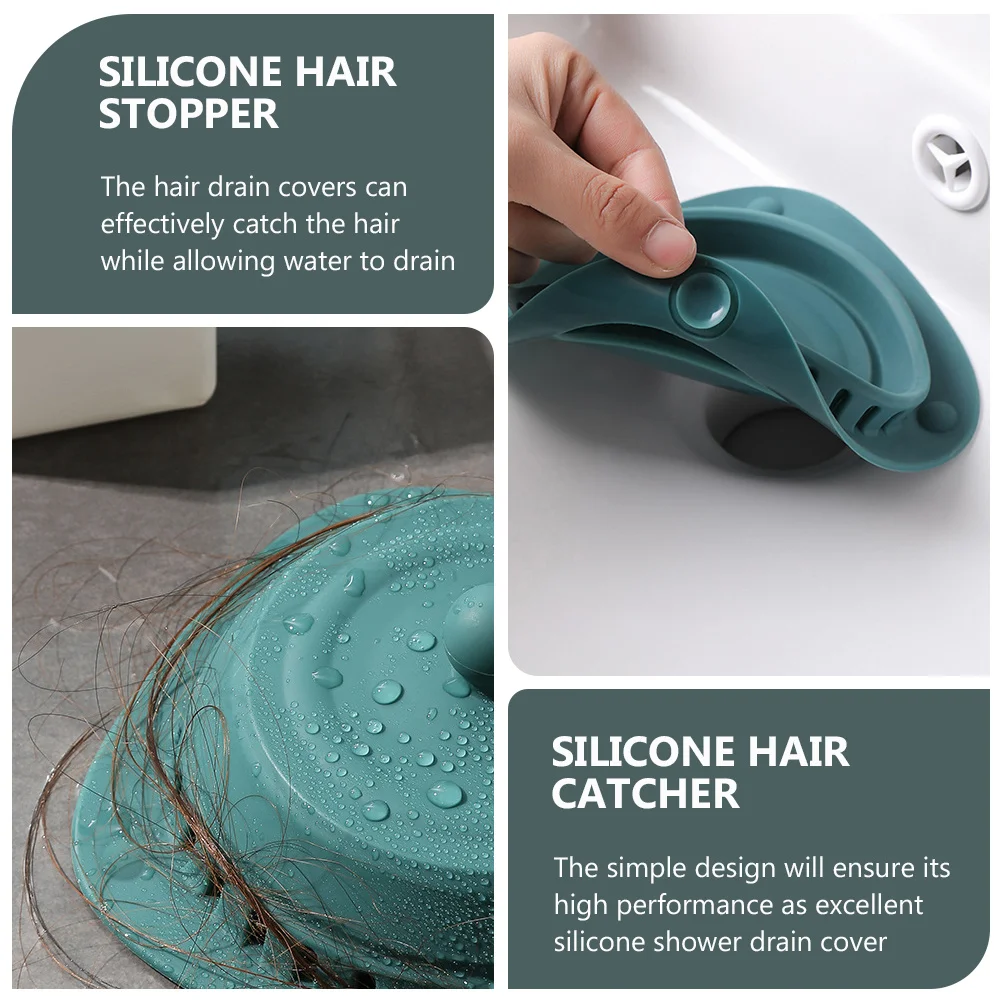 Silicone Hair Drain Stopper Bathroom Kitchen Bathtub Anti-Blockage Fine Mesh Design Convenient Install Silicone Hair Catcher
Silicone Hair Drain Stopper Bathroom Kitchen Bathtub Anti-Blockage Fine Mesh Design Convenient Install Silicone Hair Catcher